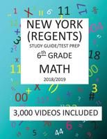 6th Grade New York Regents Math Test Prep/Study Guide 1726476421 Book Cover