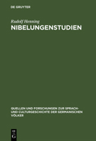 Nibelungenstudien 3110993058 Book Cover