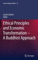 Ethical Principles and Economic Transformation - A Buddhist Approach 9048193095 Book Cover