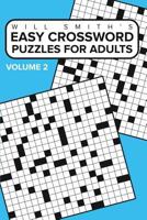 Easy Crossword Puzzles For Adults - Volume 2 136795696X Book Cover