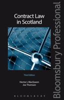 Macqueen and Thomson on Contract Law in Scotland 1526528940 Book Cover