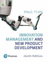 Innovation Management And New Product Development 0273713159 Book Cover