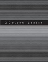 2 Column Ledger:: Graphic Soft Cover Glossy Smoke Gray 8.5" x 11", Full page 108 pages for Cash Book, Accounting Ledger Notebook, Business Ledgers ... Workbook, General Ledger 198439505X Book Cover