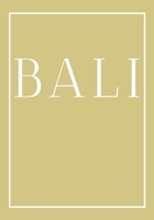 Bali: A decorative book for coffee tables, end tables, bookshelves and interior design styling | Stack coastline books to add decor to any room. Ideal ... or as a gift for interior design savvy people 1698580916 Book Cover