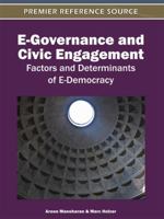 E-Governance and Civic Engagement: Factors and Determinants of E-Democracy 1613500831 Book Cover