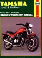 Yamaha XJ 650 and XJ 750 Fours Owners Workshop Manual, No. M738: '80-'84 (Haynes Manuals)