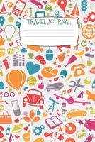 Travel Journal : Blank Wide Ruled - Kids Adults Journal Notes Diary Notebook 1650414145 Book Cover