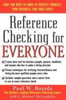 Reference Checking for Everyone : How to Find Out Everything You Need to Know About Anyone 0071423672 Book Cover