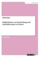 M�glichkeiten zur Beschreibung und Quantifizierung von D�rren 3640695372 Book Cover