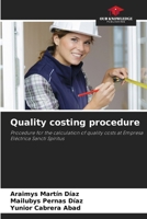 Quality costing procedure 6207410998 Book Cover