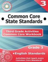 Third Grade Common Core Workbook: English Activities 1499149824 Book Cover