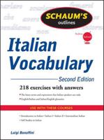 Schaum's Outline of Italian Vocabulary 0071378847 Book Cover