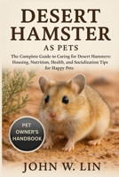 DESERT HAMSTER AS PETS: The Complete Guide to Caring for Desert Hamsters: Housing, Nutrition, Health, and Socialization Tips for Happy Pets. B0FSSH5KP4 Book Cover
