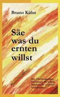 Säe, was du ernten willst: Überzeugungen ändern – Ängste auflösen 3837085023 Book Cover