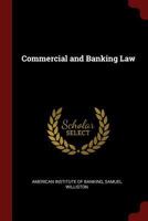 Commercial and Banking Law 1240077912 Book Cover