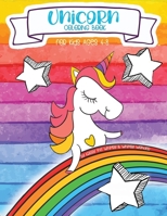 Unicorn Coloring Book for kids age 4-8 1086684591 Book Cover