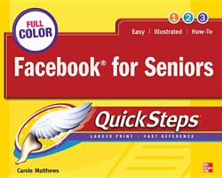 Facebook for Seniors QuickSteps 0071772650 Book Cover