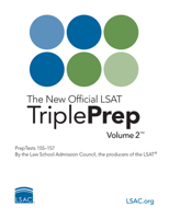 The New Official LSAT Tripleprep Volume 2 173343304X Book Cover