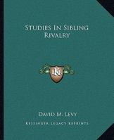Studies In Sibling Rivalry 1430484594 Book Cover
