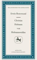 Christian Hofmann Von Hofmannswaldau 3476997200 Book Cover