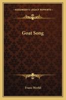 Goat Song 1425470904 Book Cover