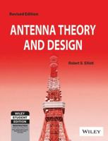 Antenna Theory and Design 8126508191 Book Cover
