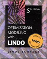 Optimization Modeling With LINDO 0534348572 Book Cover