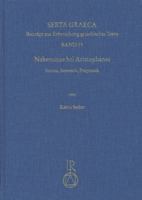 Nebensatze Bei Aristophanes: Syntax, Semantik, Pragmatik 3895003913 Book Cover