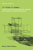 Analysis In Classes Of Discontinuous Functions And Equations Of Mathematical Physics 9024731097 Book Cover