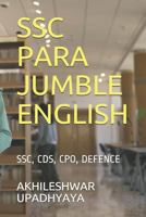 SSC PARA JUMBLE ENGLISH 1790246725 Book Cover