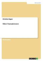 M&A-Transaktionen 3656530246 Book Cover