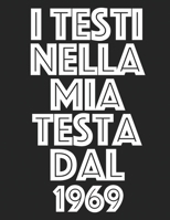 l Testi Nella Mia Testa Dal 1969: Musicisti Composizione Libro Strumento Carta personale scritta a mano Pianoforte Chitarra Standard 13 doghe Grande ... 8,5x11, copertina morbi B084DRR9YC Book Cover