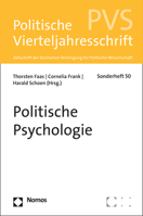 Politische Psychologie: Pvs Sonderheft 50 3848713608 Book Cover