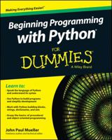 Beginning Programming with Python for Dummies 1119457890 Book Cover