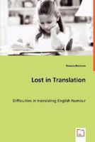 Lost in Translation - Difficulties in Translating English Humour 363902589X Book Cover