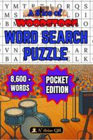 A Slice of Woodstock Word Search Puzzle: Pocket Edition (6” x 9”) | 161 Groovy Puzzles | 8,600+ Words | Peace, Love, and QR Surprises 1968672036 Book Cover