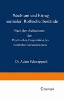 Wachstum Und Ertrag Normaler Rotbuchenbestande 114123226X Book Cover