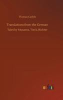 Translations From the German 1023323028 Book Cover