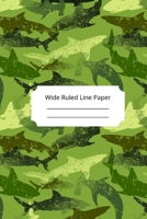 Camouflage Art Theme Wide Ruled Line Paper 1653059117 Book Cover