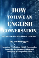 How To Have An English Conversation 100676688X Book Cover