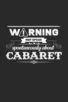May speak about cabaret: 6x9 Cabaret - grid - squared paper - notebook - notes 1086998898 Book Cover