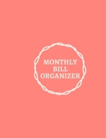 Monthly Bill Organizer: family organizer expense tracker notebook bill Colorado tracker bill book monthly 2019-2020 1700554565 Book Cover