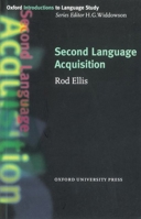 Second Language Acquisition 019437212X Book Cover