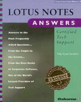 Lotus Notes Answers: Certified Tech Support 0078820456 Book Cover