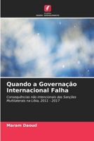 Quando a Governação Internacional Falha 6205619962 Book Cover