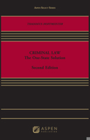 Criminal Law: The One-State Solution 1454898135 Book Cover