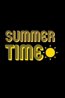Summer Time Hot Journal: 110 Pages 6x9 Inch, great Gift Journal Notebook 1660588774 Book Cover