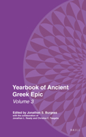 Yearbook of Ancient Greek Epic 9004398511 Book Cover