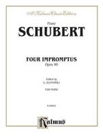 Four Impromptus, Op. 90 (Kalmus Edition) 0757900259 Book Cover