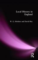 Local History in England 0582493714 Book Cover